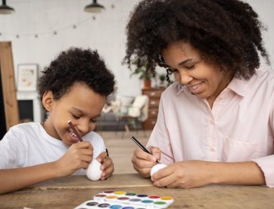 Le retour des loisirs créatifs en famille